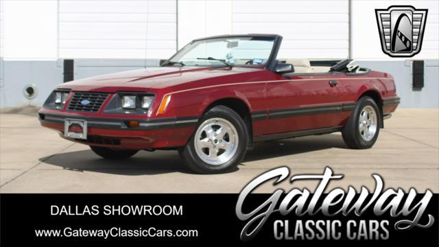 Photo of 1983 Maroon Ford Mustang