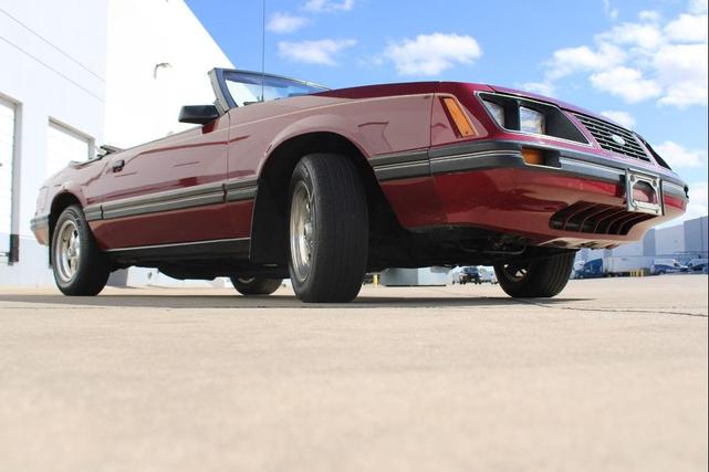 Photo of 1983 Maroon Ford Mustang