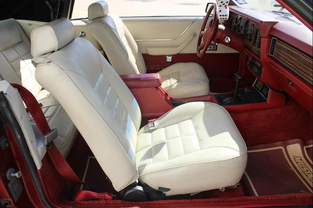 Photo of 1983 Maroon Ford Mustang