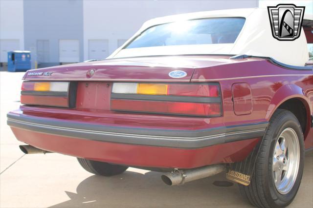 Photo of 1983 Maroon Ford Mustang
