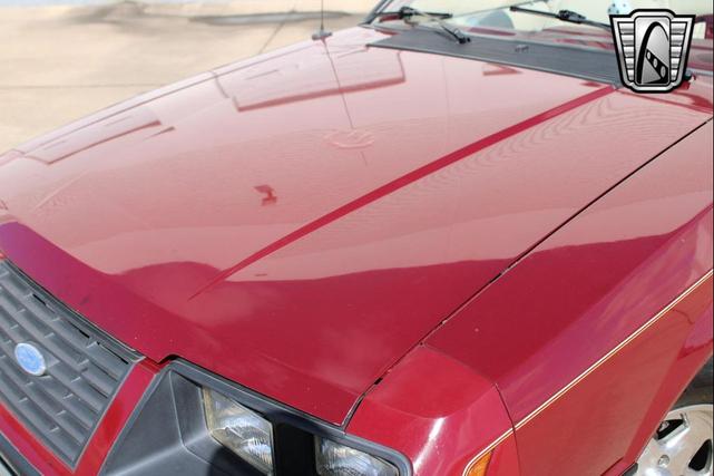Photo of 1983 Maroon Ford Mustang