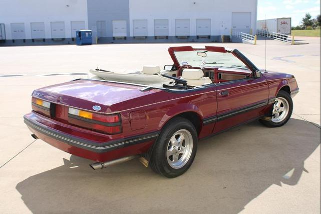 Photo of 1983 Maroon Ford Mustang
