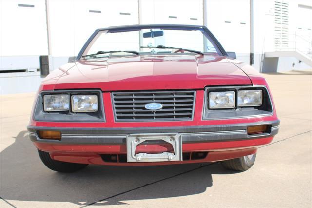 Photo of 1983 Maroon Ford Mustang