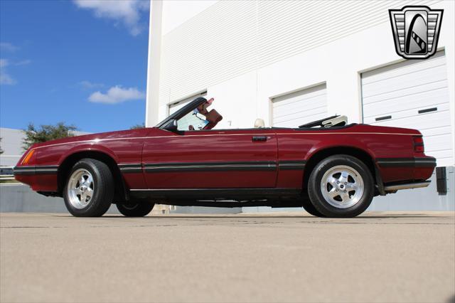 Photo of 1983 Maroon Ford Mustang