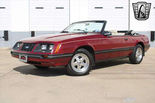 Photo of 1983 Maroon Ford Mustang