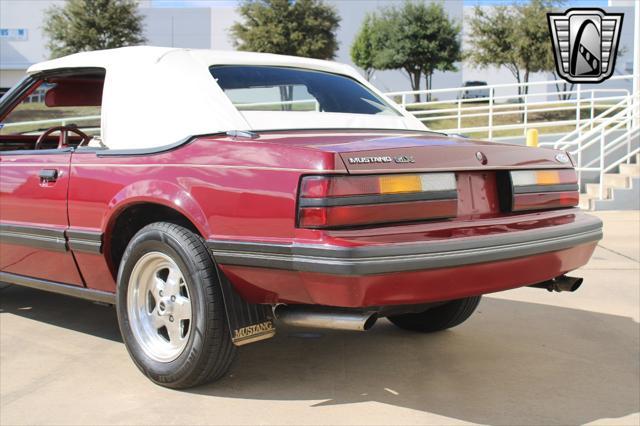 Photo of 1983 Maroon Ford Mustang