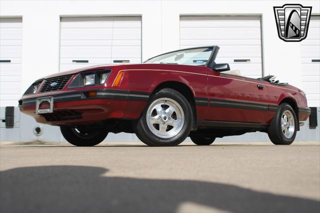 Photo of 1983 Maroon Ford Mustang