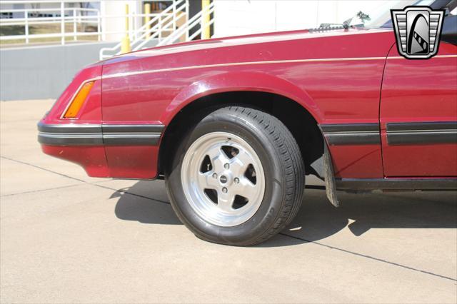 Photo of 1983 Maroon Ford Mustang