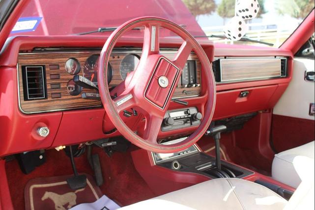 Photo of 1983 Maroon Ford Mustang