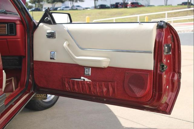 Photo of 1983 Maroon Ford Mustang
