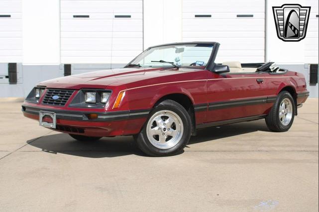 Photo of 1983 Maroon Ford Mustang