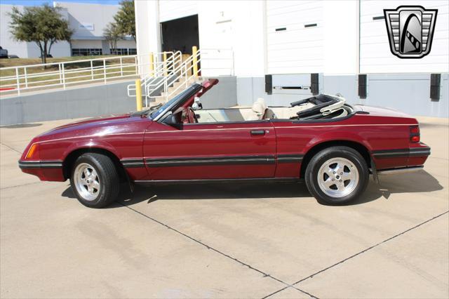 Photo of 1983 Maroon Ford Mustang