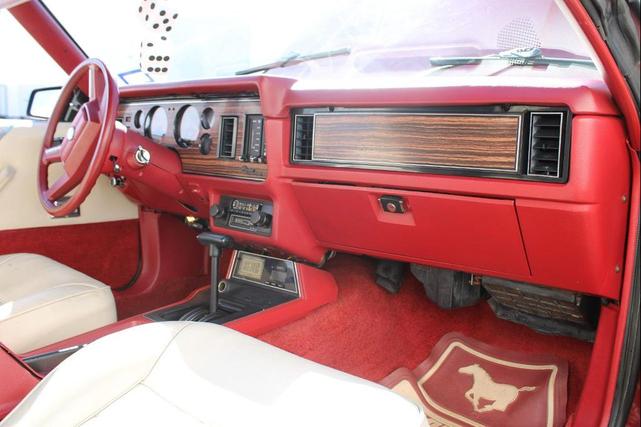 Photo of 1983 Maroon Ford Mustang