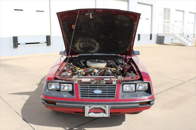 Photo of 1983 Maroon Ford Mustang
