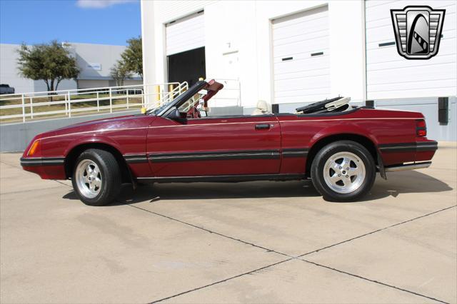 Photo of 1983 Maroon Ford Mustang