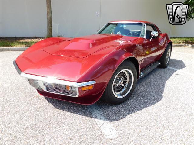 Photo of 1971 Med. Garnet Metallic Chevrolet Corvette