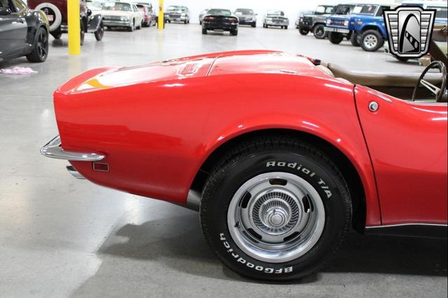 Photo of 1968 Red Chevrolet Corvette
