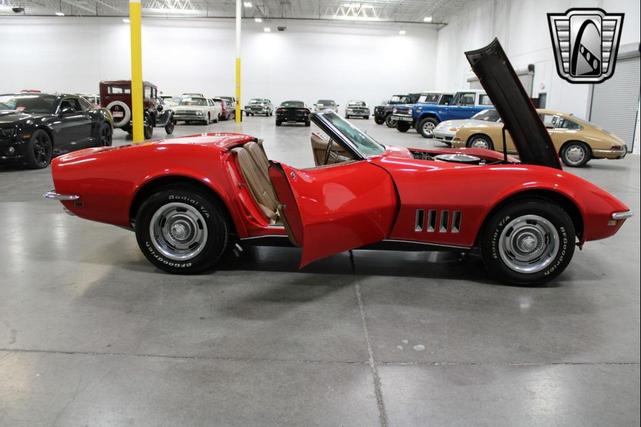 Photo of 1968 Red Chevrolet Corvette