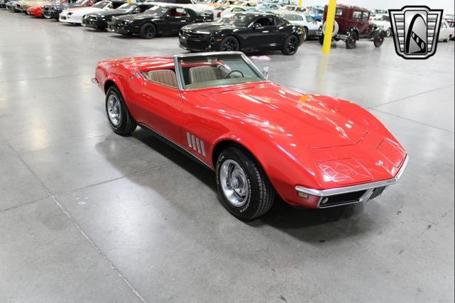 Photo of 1968 Red Chevrolet Corvette