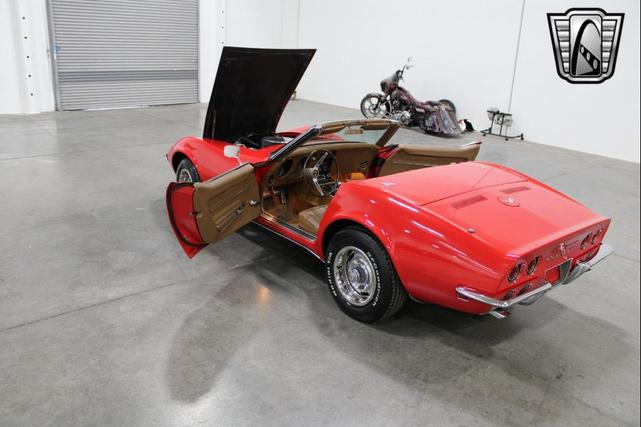 Photo of 1968 Red Chevrolet Corvette