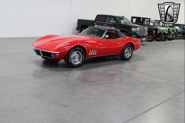 Photo of 1968 Red Chevrolet Corvette