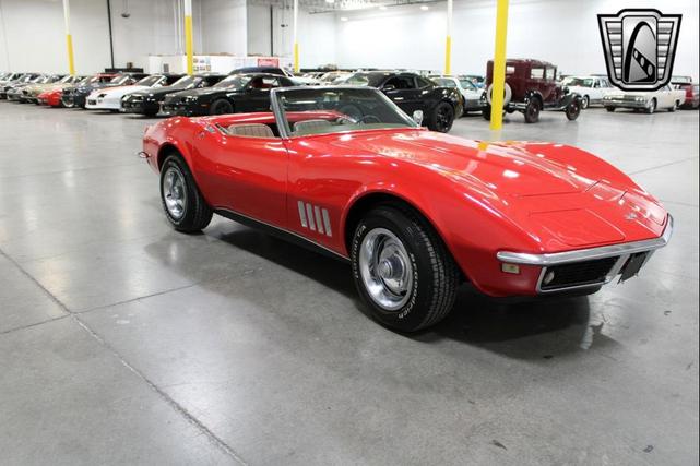 Photo of 1968 Red Chevrolet Corvette