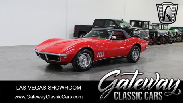 Photo of 1968 Red Chevrolet Corvette