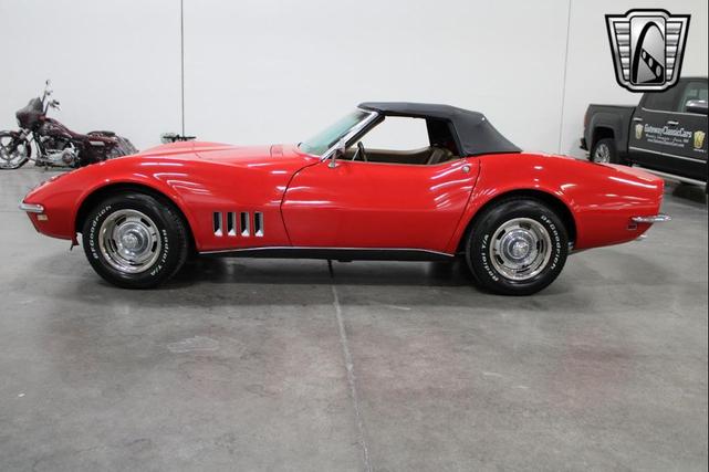 Photo of 1968 Red Chevrolet Corvette