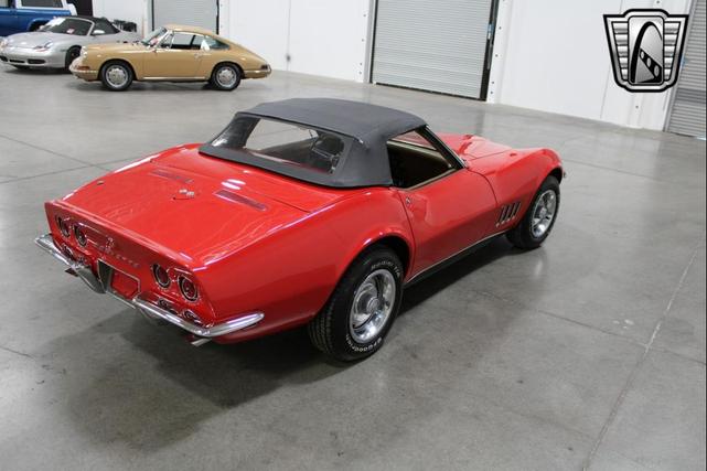 Photo of 1968 Red Chevrolet Corvette