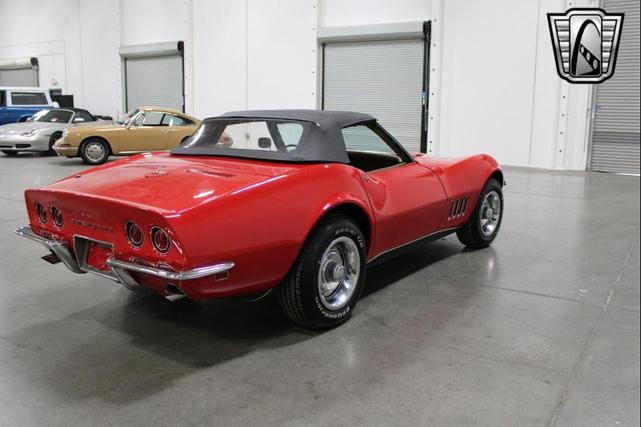 Photo of 1968 Red Chevrolet Corvette