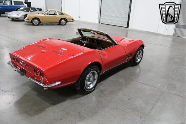 Photo of 1968 Red Chevrolet Corvette