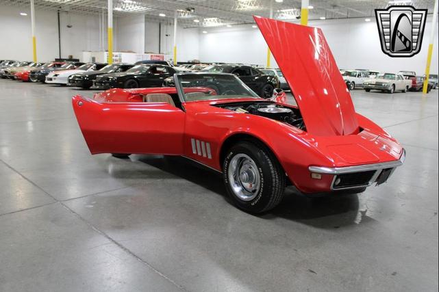 Photo of 1968 Red Chevrolet Corvette