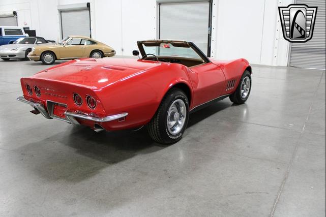Photo of 1968 Red Chevrolet Corvette
