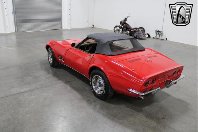 Photo of 1968 Red Chevrolet Corvette