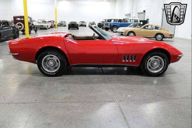 Photo of 1968 Red Chevrolet Corvette