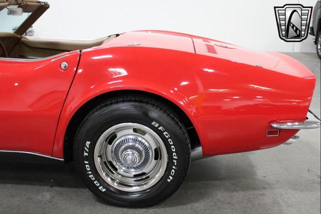 Photo of 1968 Red Chevrolet Corvette