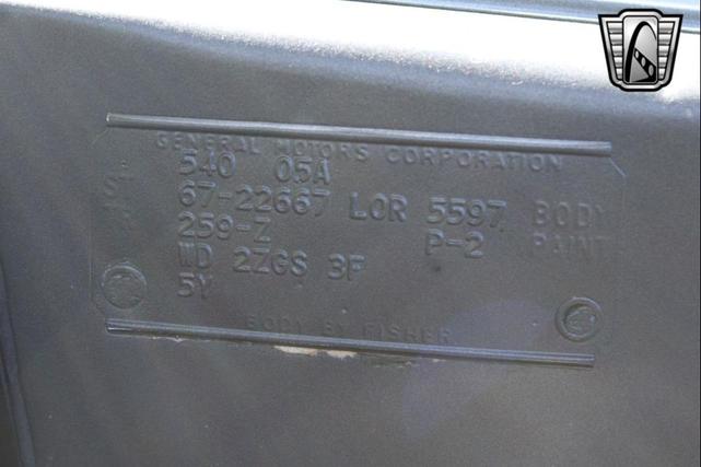 Photo of 1967 Matte Ferrari Gun Metal Grey Pontiac Firebird