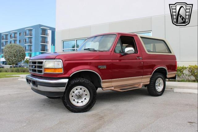 Photo of 1995 Burgundy Ford Bronco