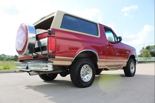 Photo of 1995 Burgundy Ford Bronco