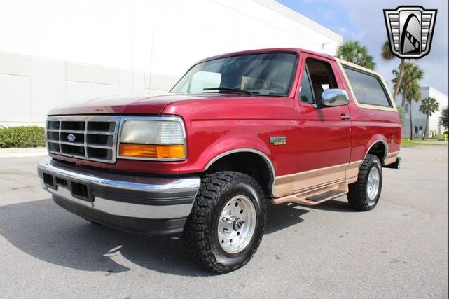 Photo of 1995 Burgundy Ford Bronco
