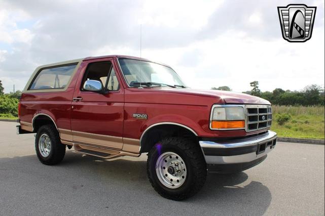 Photo of 1995 Burgundy Ford Bronco