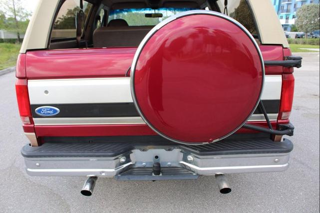 Photo of 1995 Burgundy Ford Bronco