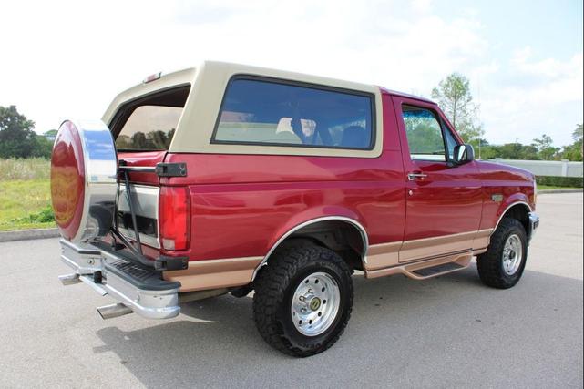 Photo of 1995 Burgundy Ford Bronco