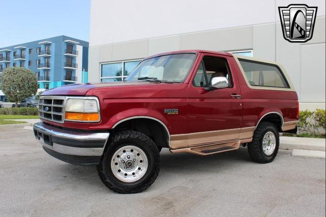 Photo of 1995 Burgundy Ford Bronco