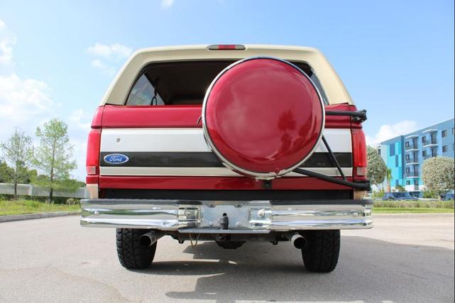 Photo of 1995 Burgundy Ford Bronco