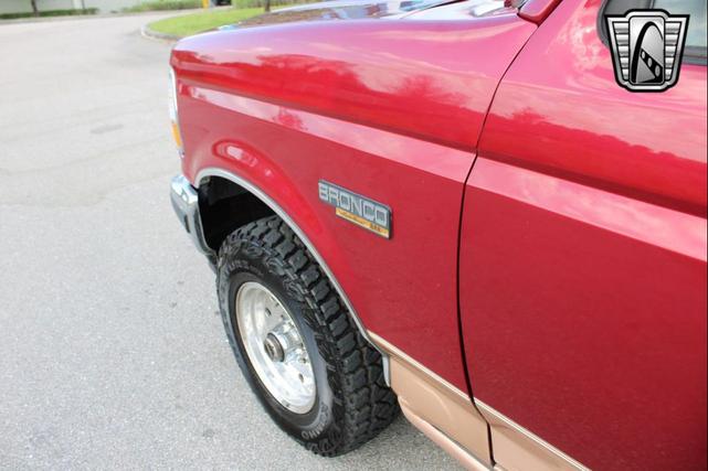 Photo of 1995 Burgundy Ford Bronco