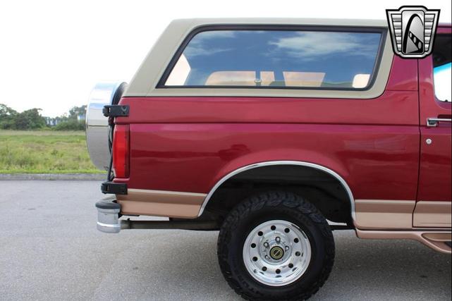 Photo of 1995 Burgundy Ford Bronco