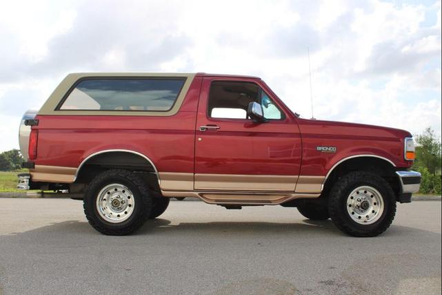 Photo of 1995 Burgundy Ford Bronco