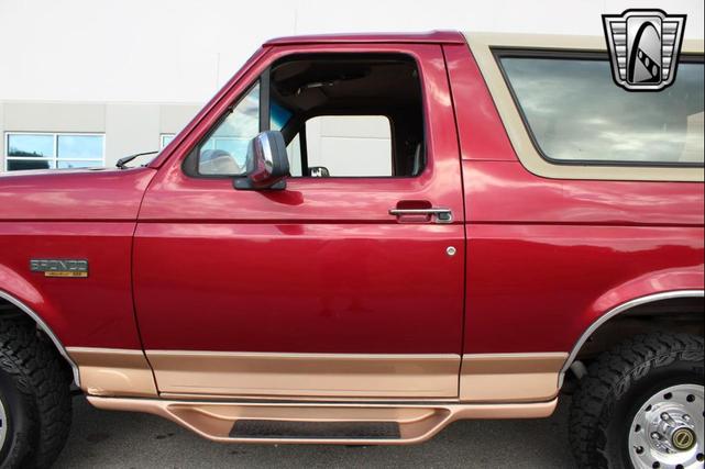 Photo of 1995 Burgundy Ford Bronco