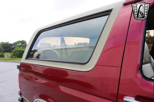 Photo of 1995 Burgundy Ford Bronco